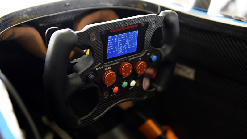 Illustration for article titled You Can See The Future From The Cockpit Of This All-Electric Race Car